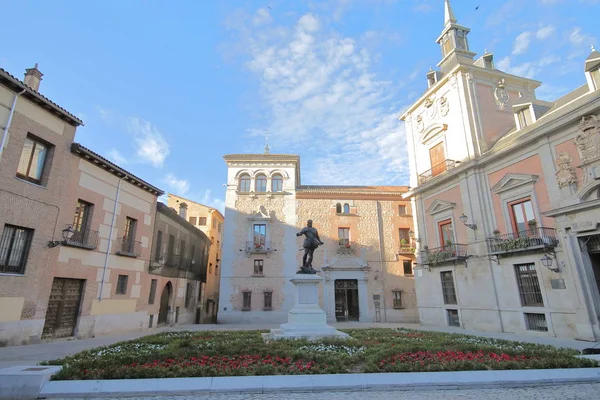Plaza Villa Madryt Hiszpania — Zdjęcie stockowe