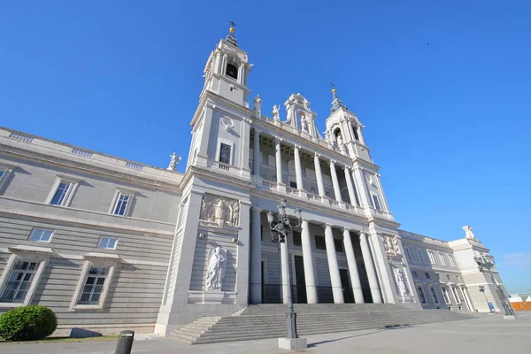 Santa Maria Almudena Katedrali Madrid Spanya — Stok fotoğraf