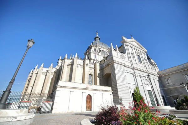 Santa Maria Almudena Katedrali Madrid Spanya — Stok fotoğraf