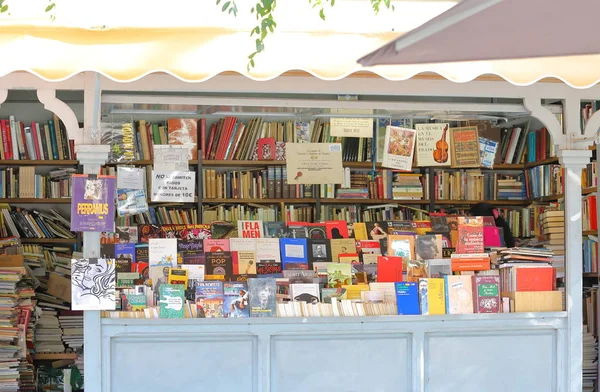 Madrid Spain May 2019 Book Street Market Shop Madrid Spain — Stock Photo, Image