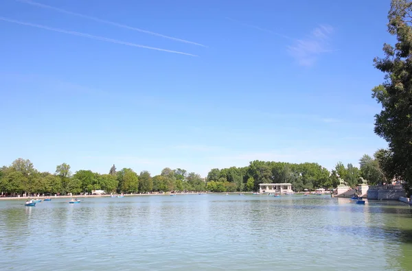 Retiro Parc Jardin Madrid Espagne — Photo