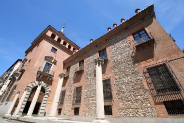 Yedi bacalar tarihi mimari Madrid İspanya Evi