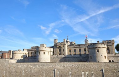 Londra Kulesi eski bina İngiltere