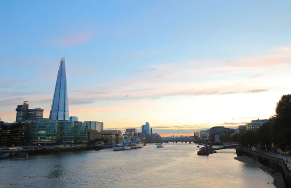 Londres Centre Ville Tamise Paysage Urbain Londres Angleterre — Photo