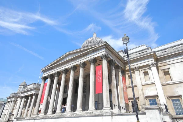 Londres Inglaterra Junio 2019 Personas Identificadas Visitan National Gallery London — Foto de Stock