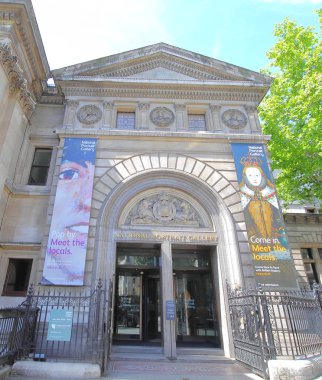 Londra İngiltere - 1 Haziran 2019: Ulusal Portre Galerisi Londra İngiltere