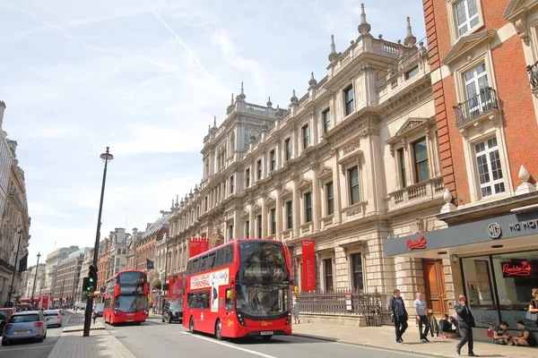London England June 2019 Unidentified People Visit Regent Street Shopping — Stock Photo, Image