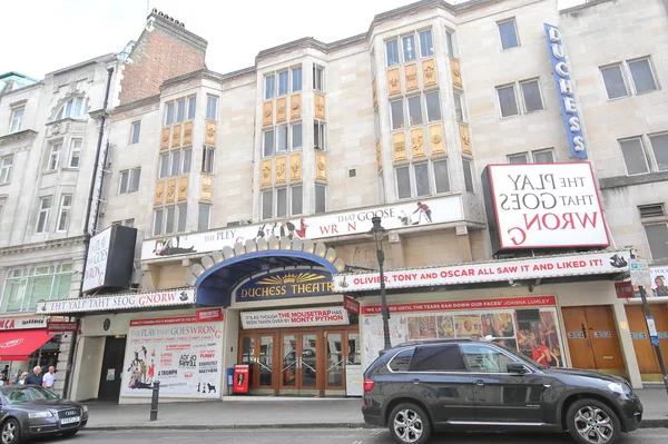 London England June 2019 Unidentified People Visit Duchess Theatre London — Stock Photo, Image