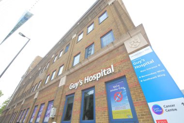 Londra İngiltere - 2 Haziran 2019: Guys Hospital Londra İngiltere