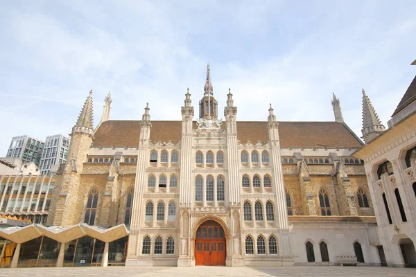 Guildhall Historyczny Budynek Londyn — Zdjęcie stockowe