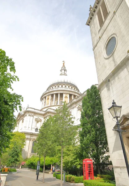 London Anglia Június 2019 Ismeretlen Emberek Látogatása Pauls Katedrális London — Stock Fotó