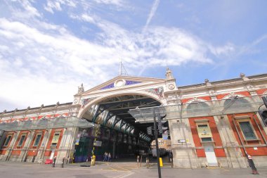 Londra İngiltere - 2 Haziran 2019: Smithfield toptan satış pazarı Londra İngiltere