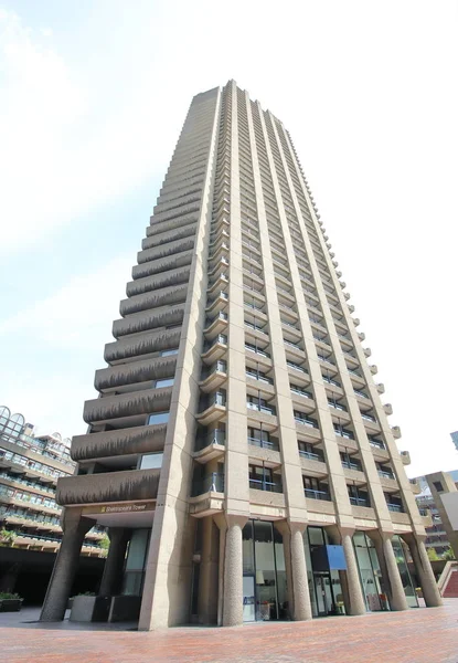 Londyn Anglia Czerwca 2019 Barbican Estate Building London — Zdjęcie stockowe