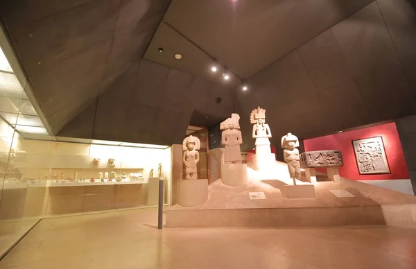 Λονδίνο Αγγλία Ιουνίου 2019 Αιγυπτιακή Αρχαία Έκθεση Αγάλματος Στο Βρετανικό — Φωτογραφία Αρχείου