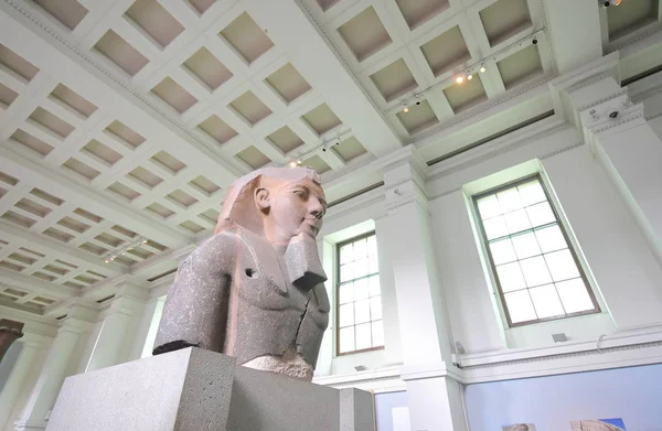 Londra Ngiltere Haziran 2019 British Museum London Mısır Antik Heykel — Stok fotoğraf