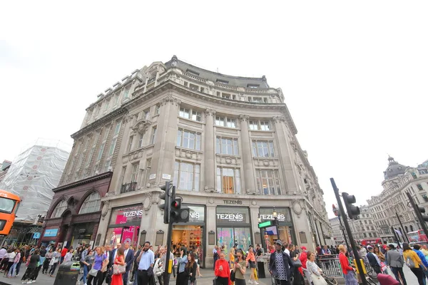 London England June 2019 Unidentified People Visit Tezenis Underwear Shop — Stock Photo, Image