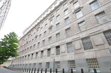 Londra İngiltere - 4 Haziran 2019: Mi5 güvenlik Hizmeti binası Londra İngiltere