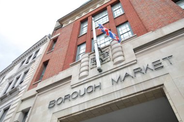Londra İngiltere - 5 Haziran 2019: Borough market London Uk