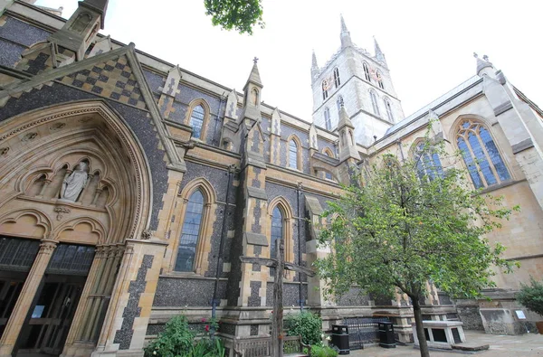 Southwark Kirke Katedral London Storbritannien - Stock-foto