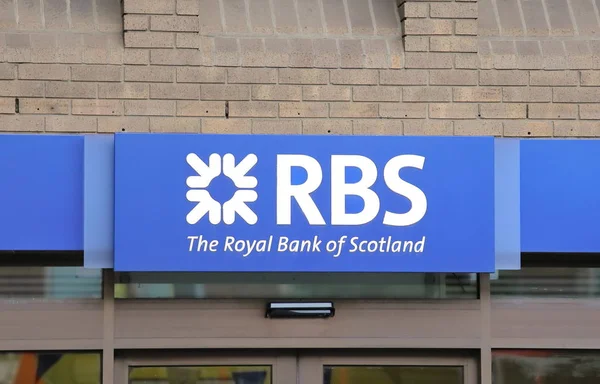 Londres Inglaterra Junio 2019 Rbs Royal Bank Scotland — Foto de Stock