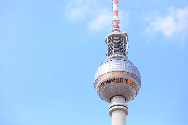 Berliner Fernsehturm Torre Berlim Alemanha — Fotografia de Stock