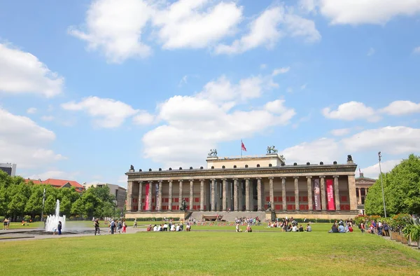 Berlin Germany June 2019 Unidentified People Visit Altes Museum Berlin — Stock Photo, Image