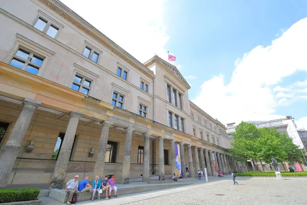 Berlín Alemania Junio 2019 Personas Identificadas Visitan Neues Museum Berlin —  Fotos de Stock