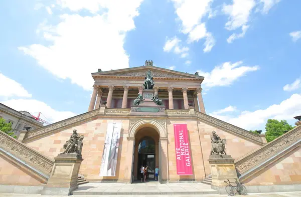 Berlín Alemania Junio 2019 Edificio Histórico Galería Nacional Arte Berlin —  Fotos de Stock