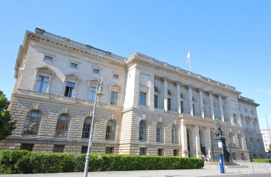 Abgeordnetenhaus Berlin devlet parlamento binası Berlin Almanya