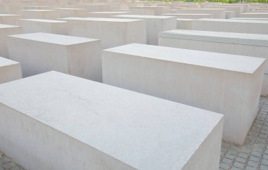 Öldürülen Avrupa Yahudileri Anıtı Berlin Almanya