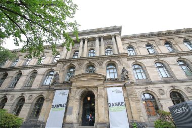 Berlin Almanya - 8 Haziran 2019: Doğal Tarih Müzesi Berlin Almanya