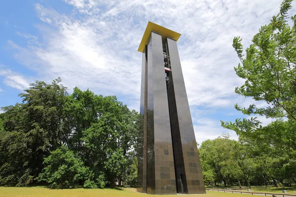 Berlin Almanya Haziran 2019 Carillon Çan Kulesi Berlin Almanya — Stok fotoğraf