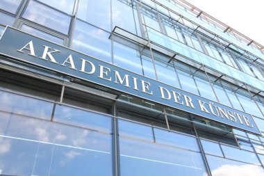Berlin Almanya - 8 Haziran 2019: Berlin Sanat Akademisi