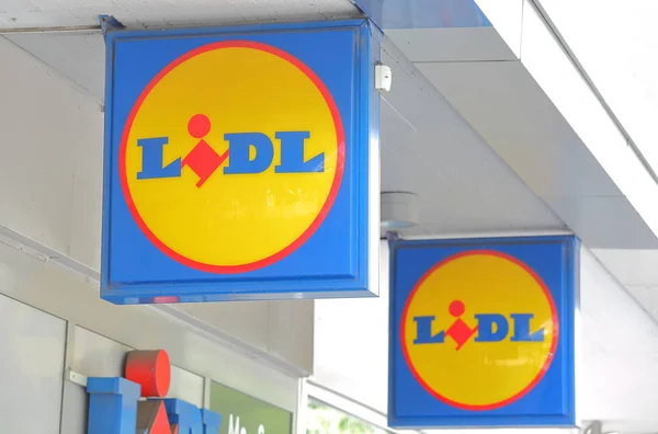 ベルリンドイツ 2019年6月9日 Lidlスーパーマーケットドイツ — ストック写真