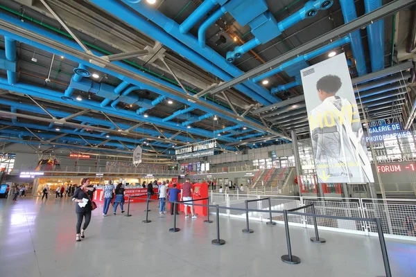 Paris France Mai 2019 Visite Centre Pompidou Paris France — Photo