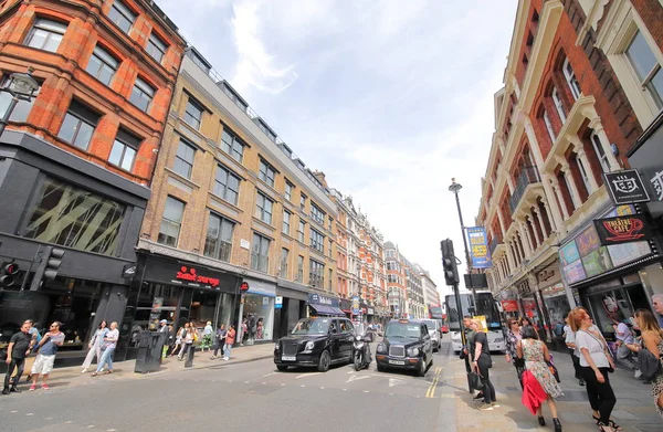 London England June 2019 Unidentified People Visit Soho Area London — Stock Photo, Image