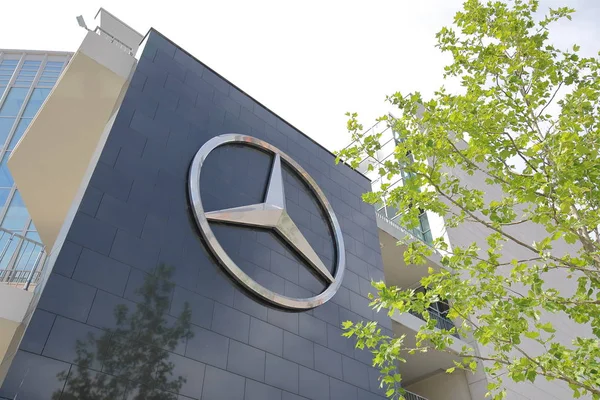Berlin Alemanha Junho 2019 Mercedes Benz Empresa Automóveis Alemanha — Fotografia de Stock