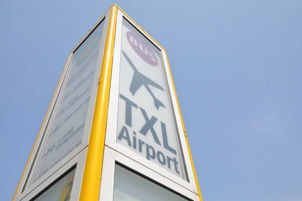 Berlín Alemania Junio 2019 Txl Berlin Tegel Airport Shuttle Bus — Foto de Stock