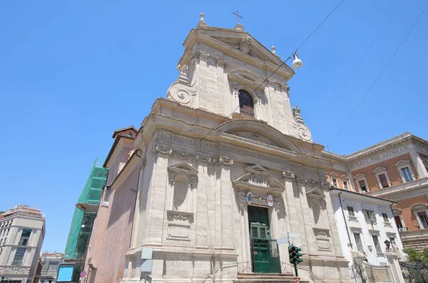 Santa Maria Della Vittoria Kilise Roma Talya — Stok fotoğraf