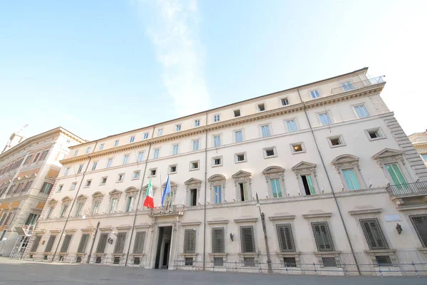 Chigi Primer Ministro Residencia Casa Roma Italia —  Fotos de Stock