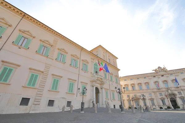 Palacio Del Quirinal Edificio Histórico Roma Italia —  Fotos de Stock
