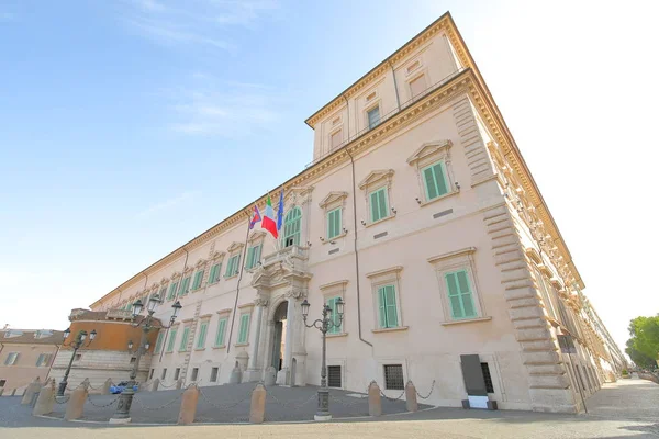 Palacio Del Quirinal Edificio Histórico Roma Italia —  Fotos de Stock