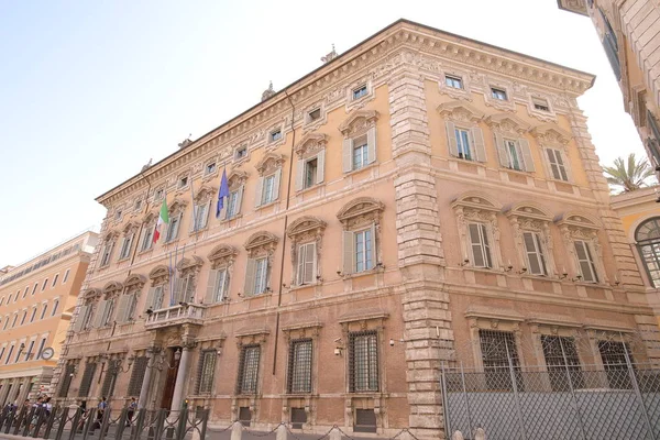 Roma Italia Junio 2019 Personas Identificadas Visitan Palazzo Madama Senado —  Fotos de Stock