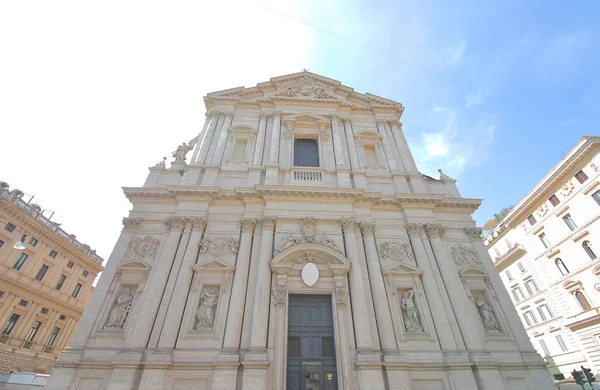 Chiesa Sant Andrea Della Valle Kilise Roma Talya — Stok fotoğraf