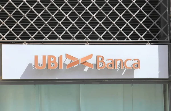 Rome Italy June 2019 Ubi Banca Bank Italy — Stock Photo, Image