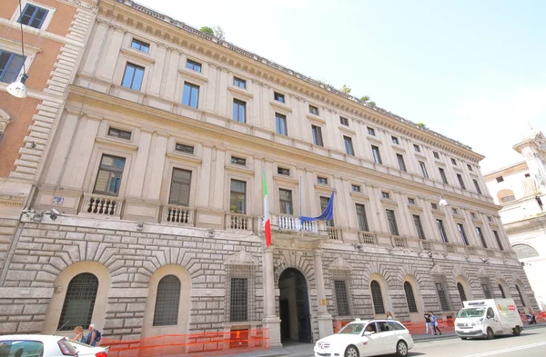 Rom Italien Juni 2019 Ekonomi Och Finansdepartementet Rom Italien Stockbild