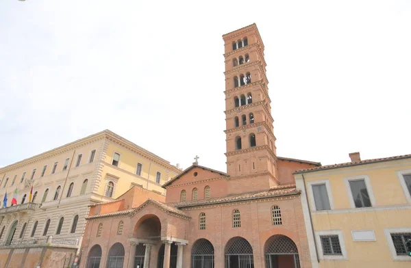 Iglesia Santa Maria Cosmedin Roma Italia — Foto de Stock