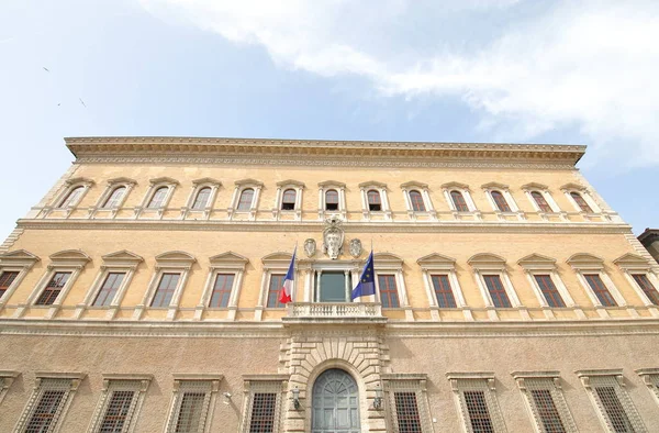 Палаццо Фарнезе Палаццо Ренессанс Рим Италия — стоковое фото