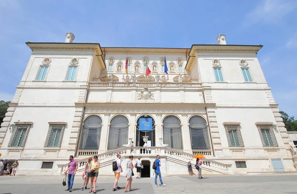 Rzym Włochy Czerwca 2019 Niezidentyfikowanych Ludzi Wizyta Galeria Borghese Muzeum — Zdjęcie stockowe