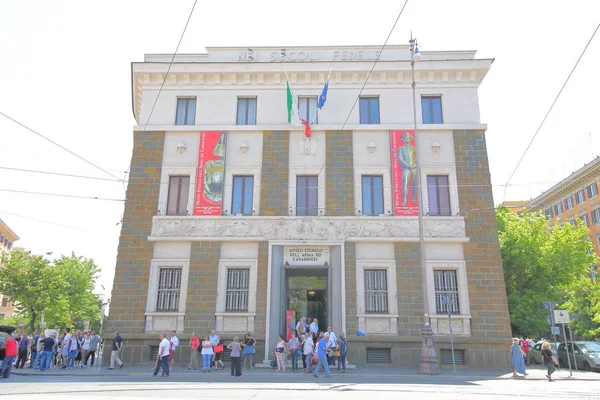 Roma Italia Junio 2019 Personas Identificadas Visitan Museo Storico Dell — Foto de Stock